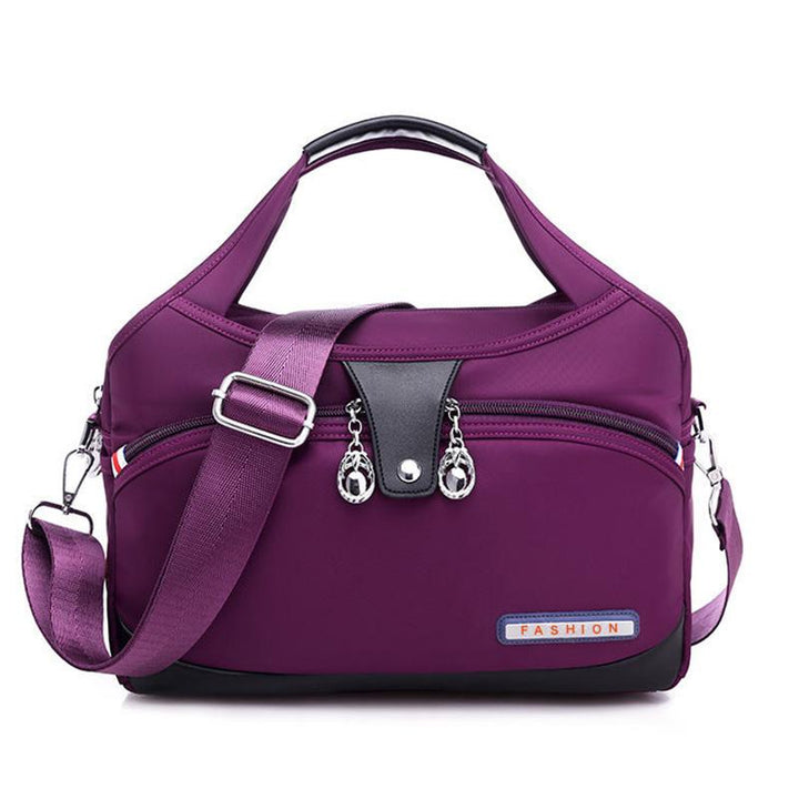 Damen Umhängetasche | Diebstahlsichere wasserabweisende Tasche mit mehreren Fächern