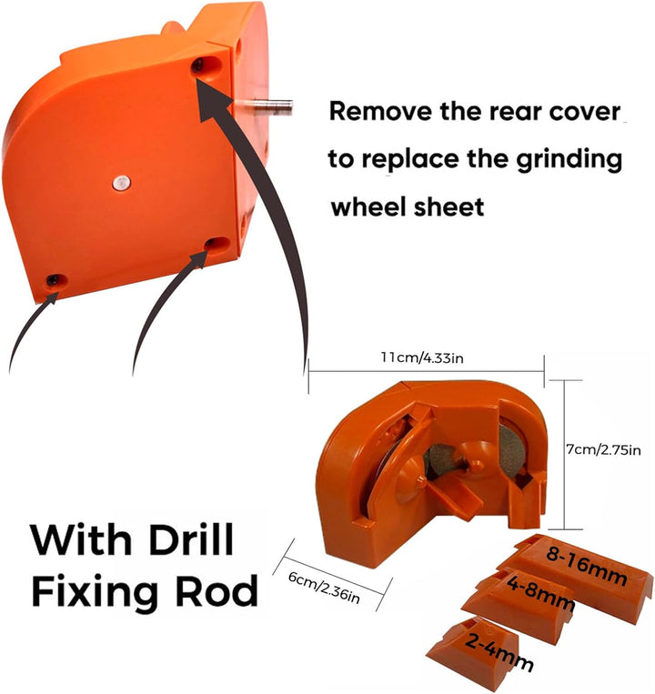 DrillSharp™ Sharpen with Ease