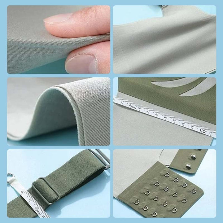 Push-up-BH ohne Bügel | Bequemer Damen-BH mit breiten Trägern, U-Rücken und formendem Lift-Effekt