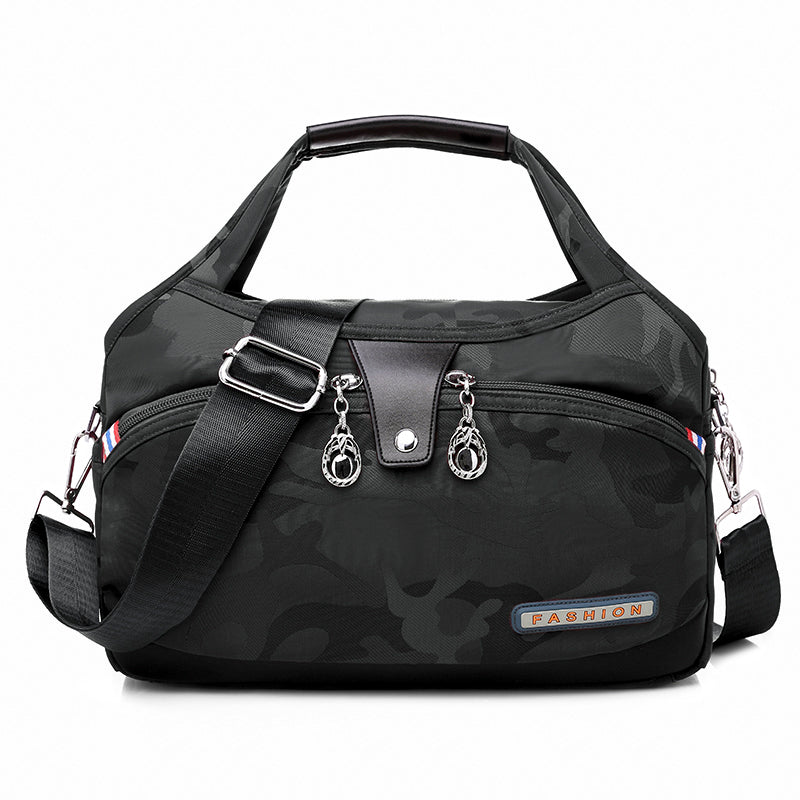 Damen Umhängetasche | Diebstahlsichere wasserabweisende Tasche mit mehreren Fächern