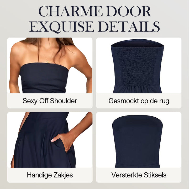 Ärmelloser Jumpsuit mit Taschen