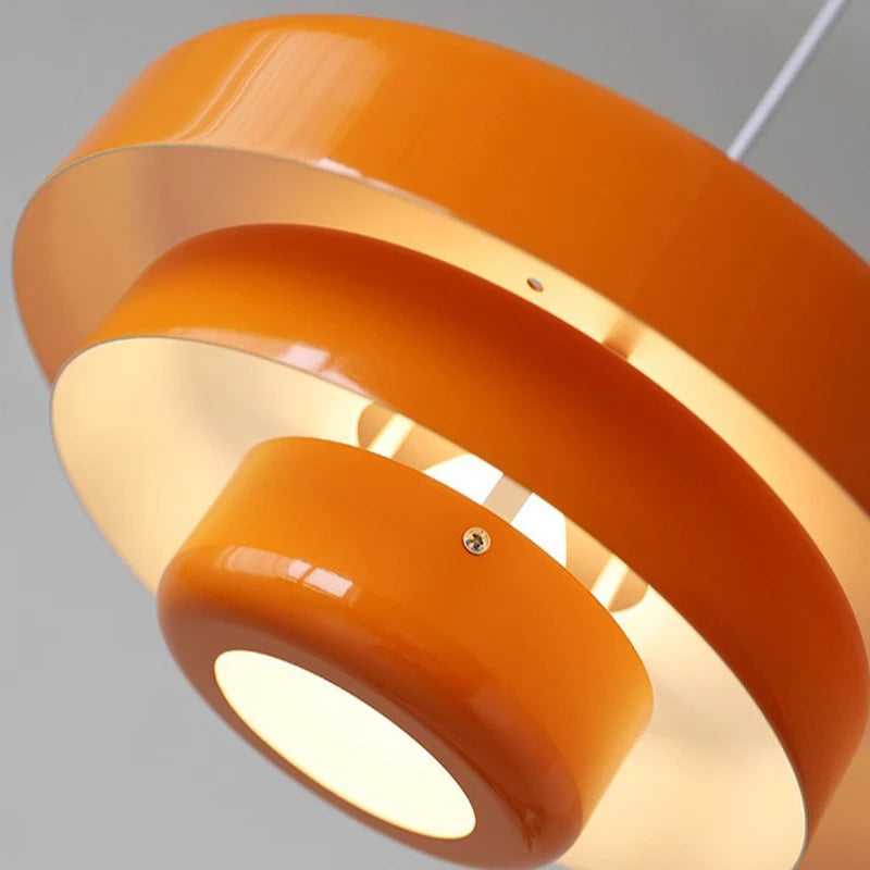 Pendelleuchte aus Eisen im Retro-Design | Verstellbare Hängelampe mit E26/E27-Fassung | Statement-Leuchte