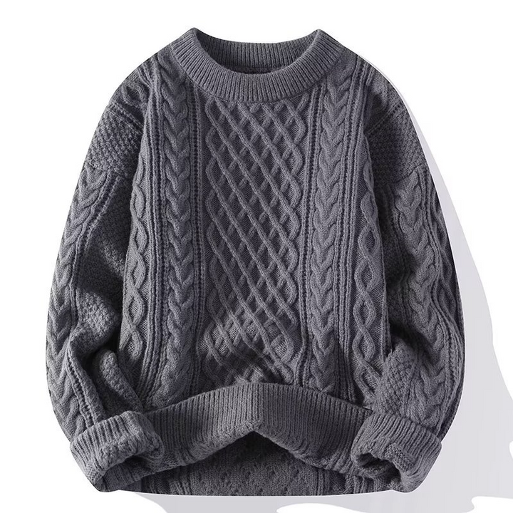 Damen Strickpullover mit weicher Strickstruktur | Warmer Pullover mit klassischem Schnitt für Alltag, Büro und Freizeit