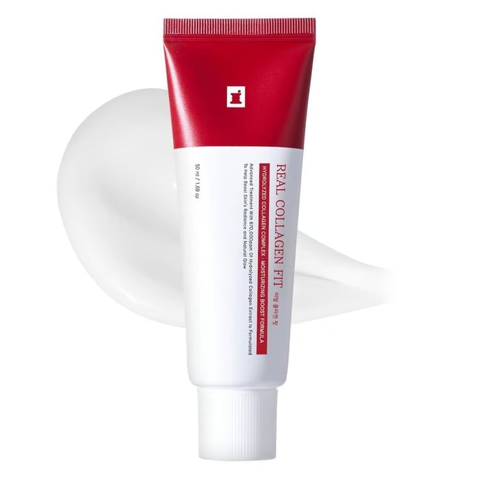 Collagen Cream Mask for Face | Moisturizing &amp; Glow Effect | Nourishing, Smoothing &amp; “Glasskin” Finish, K-Beauty Inspired