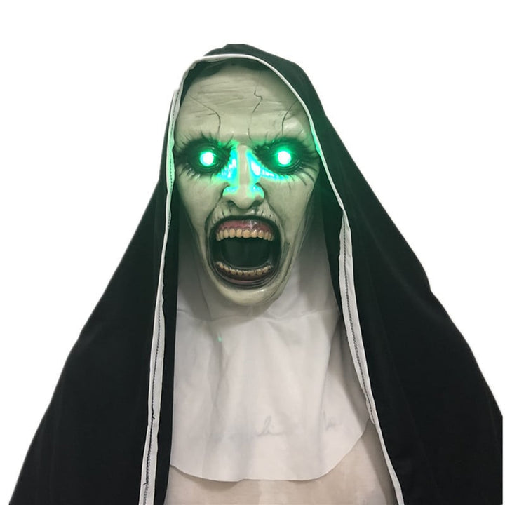HorrorFace™ Realistische Halloween-Maske | Weicher Latex | Beweglicher Mund | Atmungsaktiv &amp; Handgefertigt