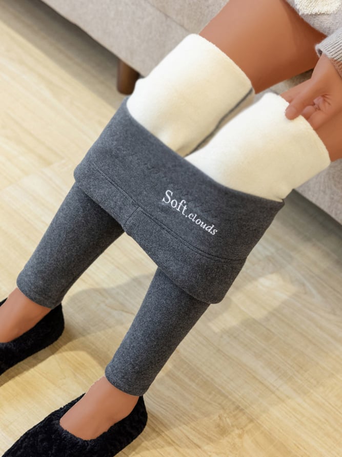 Thermo-Leggings für Damen mit Fleece-Futter | extra warm &amp; elastisch | 9/10-Länge, formender Sitz | S–4XL