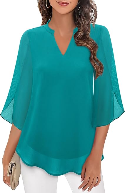 Camicia da donna | Leggera e ariosa | Vestibilità elegante per uso quotidiano e lavoro