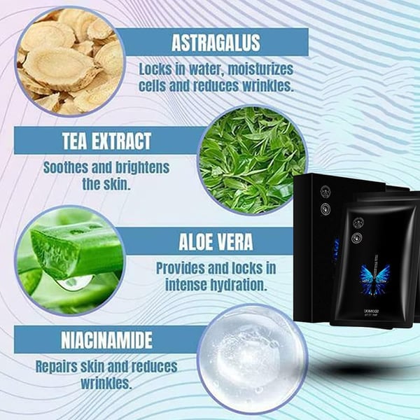 Anti-wrinkle lifting strips | Instant effect for face &amp; eyes | Plant essence | Invisible &amp; breathable