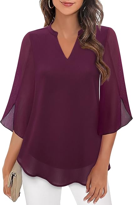 Camicia da donna | Leggera e ariosa | Vestibilità elegante per uso quotidiano e lavoro