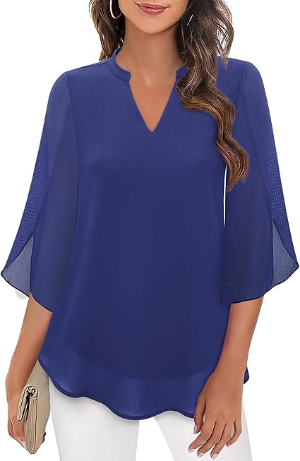 Camicia da donna | Leggera e ariosa | Vestibilità elegante per uso quotidiano e lavoro