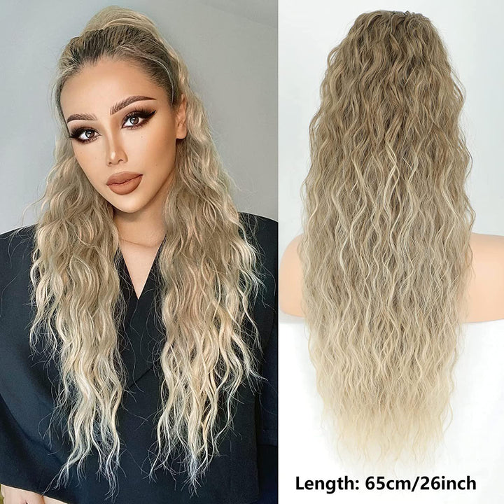 GlamBraid™ Natural Seamless Ponytail