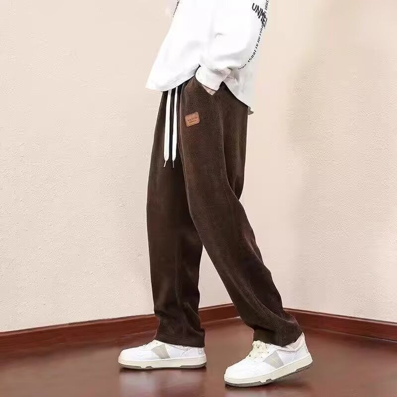 Herren Cordhose | Gerade geschnittene Winterhose mit verstellbarem Bund und optional wärmender Fütterung