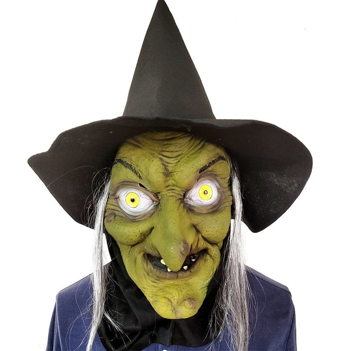 HorrorFace™ Realistische Halloween-Maske | Weicher Latex | Beweglicher Mund | Atmungsaktiv &amp; Handgefertigt