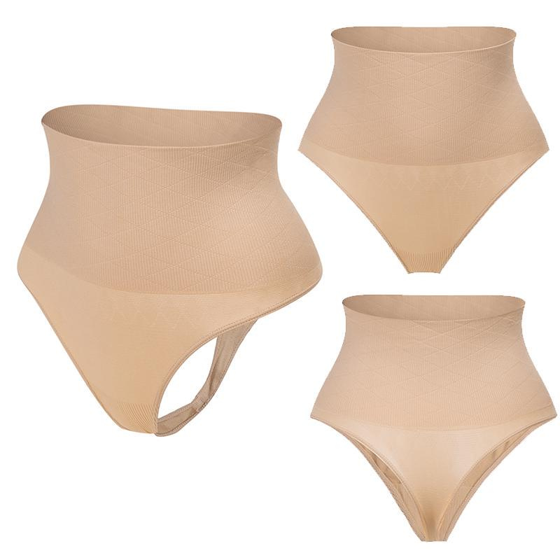 String gainant taille haute pour femme | Invisible et sans coutures sous les vêtements | Lisse doucement ventre &amp; hanches | Respirant