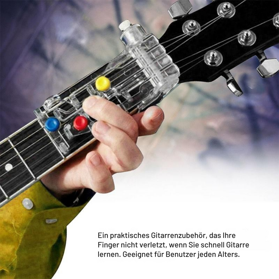Gitarren-Lernhilfe StringLeitfaden™ | Tragbar &amp; kompakt | Akkorde schneller lernen, ideal für Anfänger &amp; unterwegs