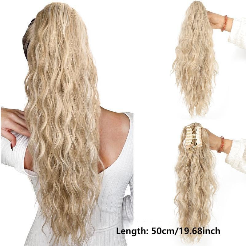 GlamBraid™ Natural Seamless Ponytail