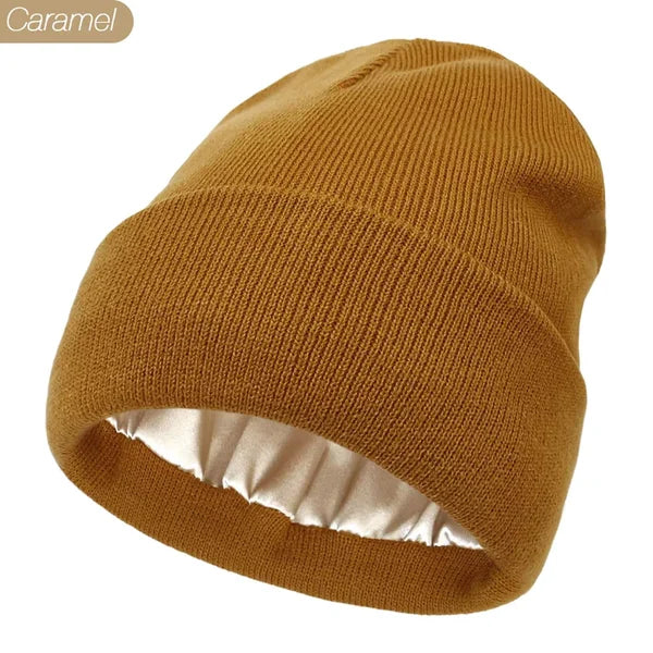 Unisex Beanie | Anti-Statik &amp; Anti-Frizz | Weiches, Glattes Gewebe | Verwirrungsfreies Design