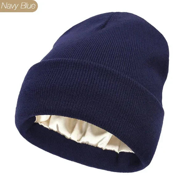 Unisex Beanie | Anti-Statik &amp; Anti-Frizz | Weiches, Glattes Gewebe | Verwirrungsfreies Design