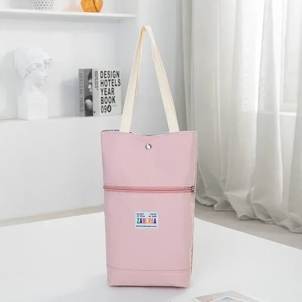 Umhängetasche | Multifunktionale Schultertasche mit Getränkehalter für Alltag und Freizeit