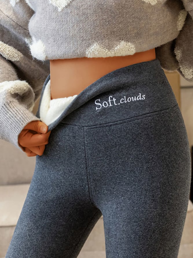Thermo-Leggings für Damen mit Fleece-Futter | extra warm &amp; elastisch | 9/10-Länge, formender Sitz | S–4XL