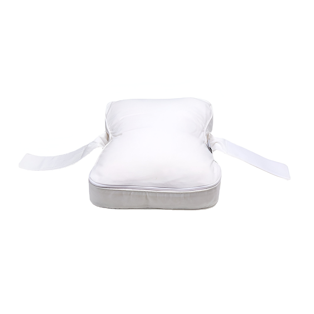 Coussin genoux en mousse à mémoire pour dormeurs latéraux – soulage genoux &amp; hanches | Forme ergonomique en cœur, housse respirante | Pour un sommeil paisible
