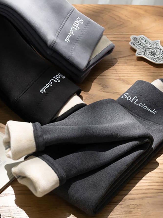 Thermo-Leggings für Damen mit Fleece-Futter | extra warm &amp; elastisch | 9/10-Länge, formender Sitz | S–4XL