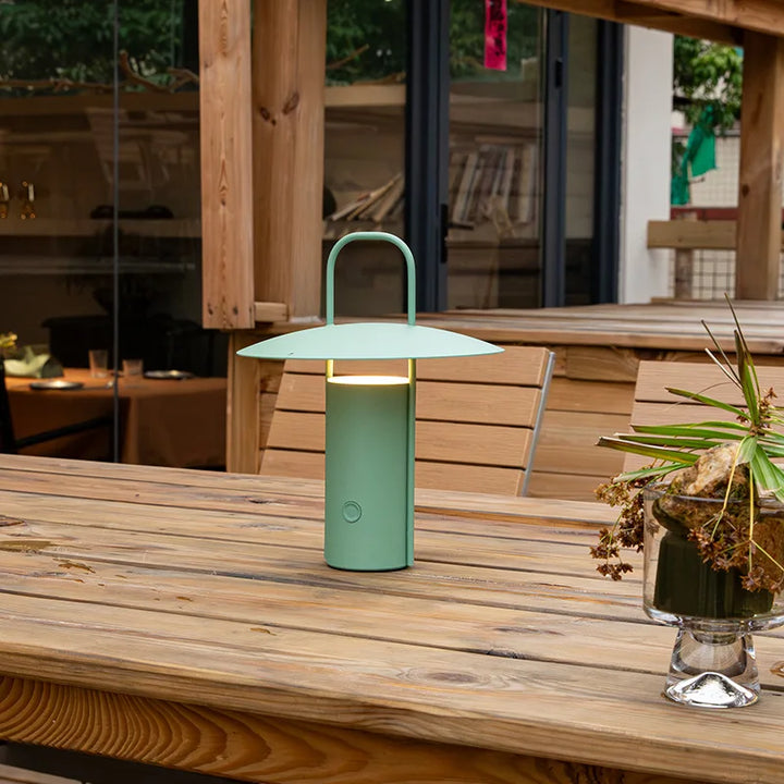 TerraBeam™ Die perfekte Lampe für den Garten! USB wiederaufladbar + 3 Farben &amp; 3-stufig dimmbar