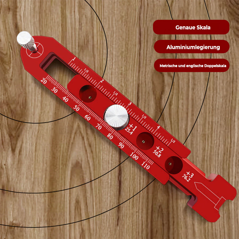 Drawing compass | Precise circles &amp; arcs | Adjustable | Aluminum alloy
