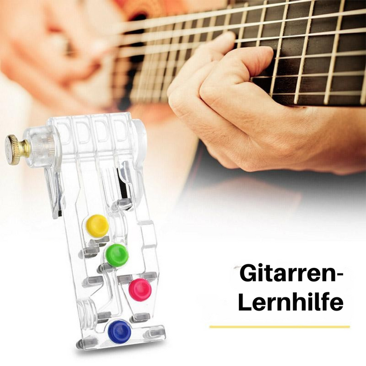 Gitarren-Lernhilfe StringLeitfaden™ | Tragbar &amp; kompakt | Akkorde schneller lernen, ideal für Anfänger &amp; unterwegs