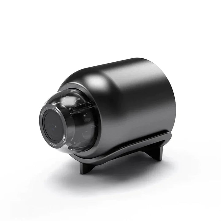 Mini Surveillance Camera 4K with Wi-Fi &amp; Night Vision | Wide-Angle Lens &amp; Motion Detection | App Control iOS/Android | 1200 mAh Battery