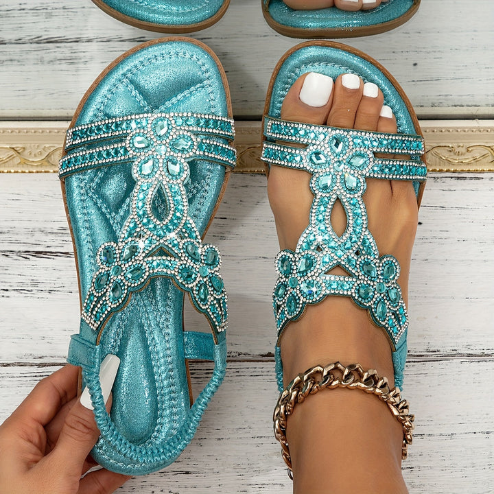 Sandales confortables femme en cuir véritable | semelle intérieure rembourrée | brides réglables pour un ajustement parfait | tailles 35–43