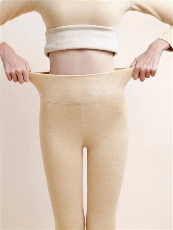Thermo-Leggings für Damen mit Fleece-Futter | extra warm &amp; elastisch | 9/10-Länge, formender Sitz | S–4XL