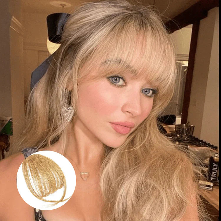Clip-in Ponyfrisur für Damen | Sofort neuer Look ohne Schneiden | Leicht, atmungsaktiv &amp; bequem | Sicherer Halt | Mehrere Farben