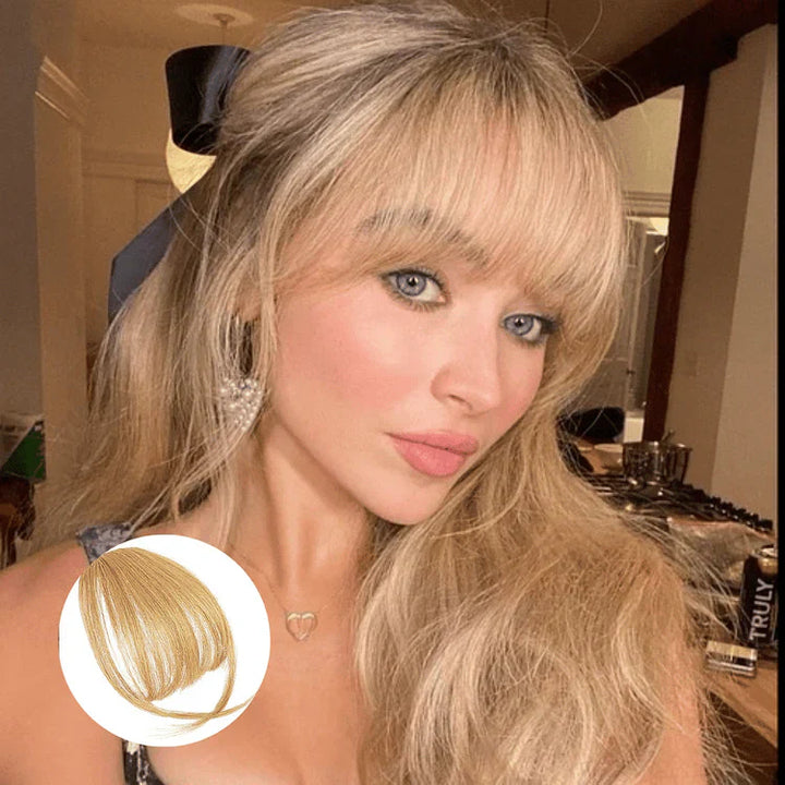 Clip-in Ponyfrisur für Damen | Sofort neuer Look ohne Schneiden | Leicht, atmungsaktiv &amp; bequem | Sicherer Halt | Mehrere Farben