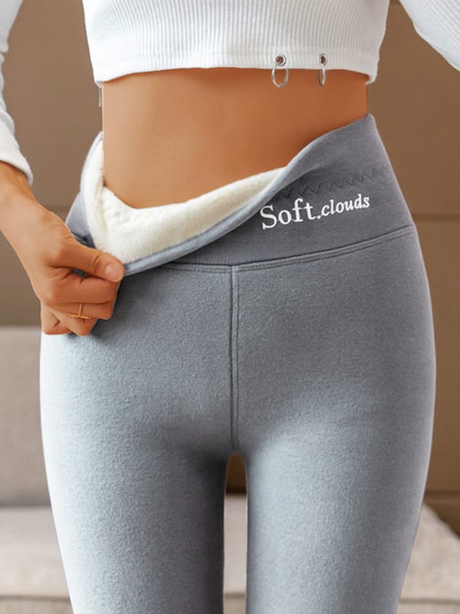 Thermo-Leggings für Damen mit Fleece-Futter | extra warm &amp; elastisch | 9/10-Länge, formender Sitz | S–4XL