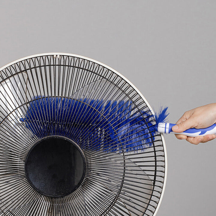 Flexible Mikrofaser Staubbürste | Biegsamer Staubwedel für Möbel, Ventilatoren &amp; Schmale Zwischenräume | Waschbar