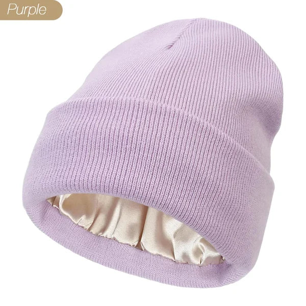 Unisex Beanie | Anti-Statik &amp; Anti-Frizz | Weiches, Glattes Gewebe | Verwirrungsfreies Design