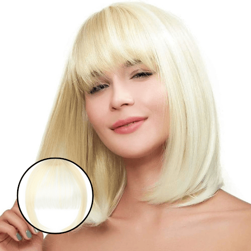 Clip-in Ponyfrisur für Damen | Sofort neuer Look ohne Schneiden | Leicht, atmungsaktiv &amp; bequem | Sicherer Halt | Mehrere Farben