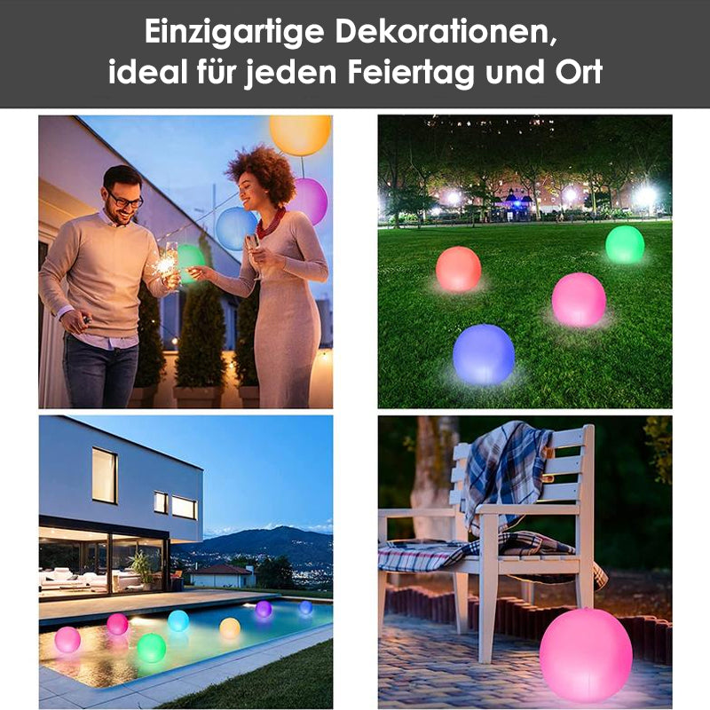 WasserKugel™ Schafft ein farbenfrohes Ambiente