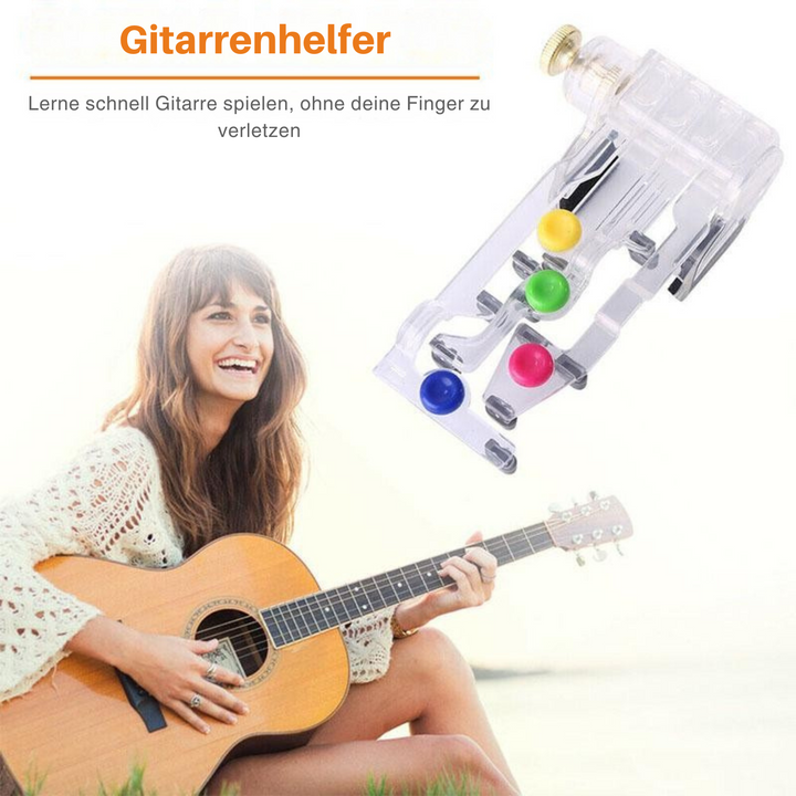 Gitarren-Lernhilfe StringLeitfaden™ | Tragbar &amp; kompakt | Akkorde schneller lernen, ideal für Anfänger &amp; unterwegs