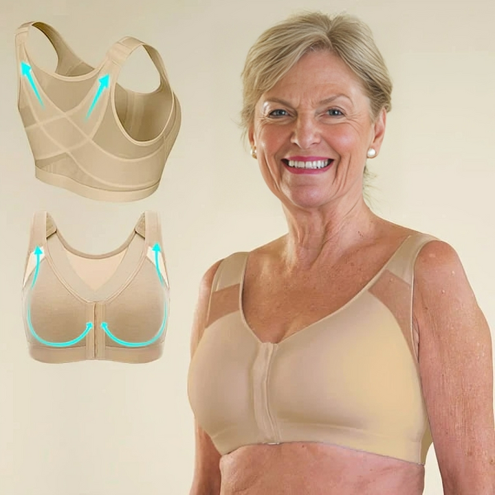 Bügelloser Damen-Stütz-BH mit Komfort &amp; Halt | Nahtloser Soft-BH ohne Bügel | 1+1 GRATIS