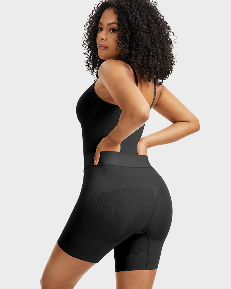 Shapewear Body Damen nahtlos | Figurformender Body mit 6-Zonen-Kompression &amp; Easy-Off-Design für Bauch &amp; Taille