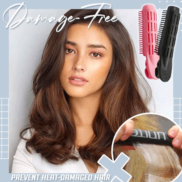 Haarwurzel-Volumenclips im Set | Sofort Lifting am Ansatz für feines Haar | Ohne Hitze, wiederverwendbar | Transparent/Rosa/Schwarz