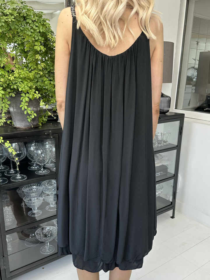 Ariel | Sweet Solid Color Dress with Braided Straps (Buy 1 Get 1 Free)