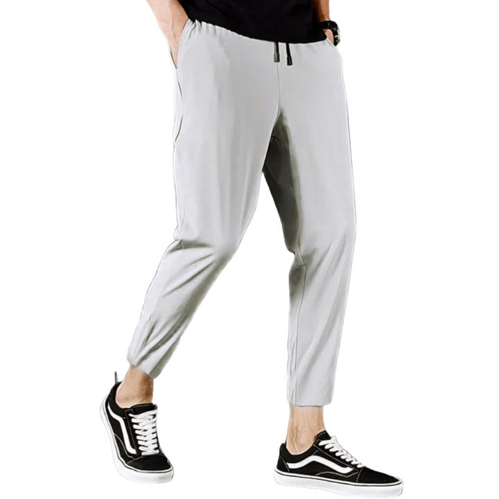 Schnelltrocknende Freizeithose | Stretchhose mit Reißverschlusstaschen und UV-Schutz