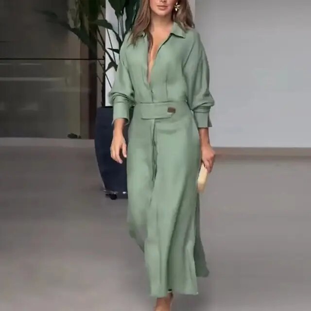 Elegantes Damenkleid in Premium-Look | figurbetonter Schnitt für Events &amp; Dinner | Größen S–3XL | mehrere Farben