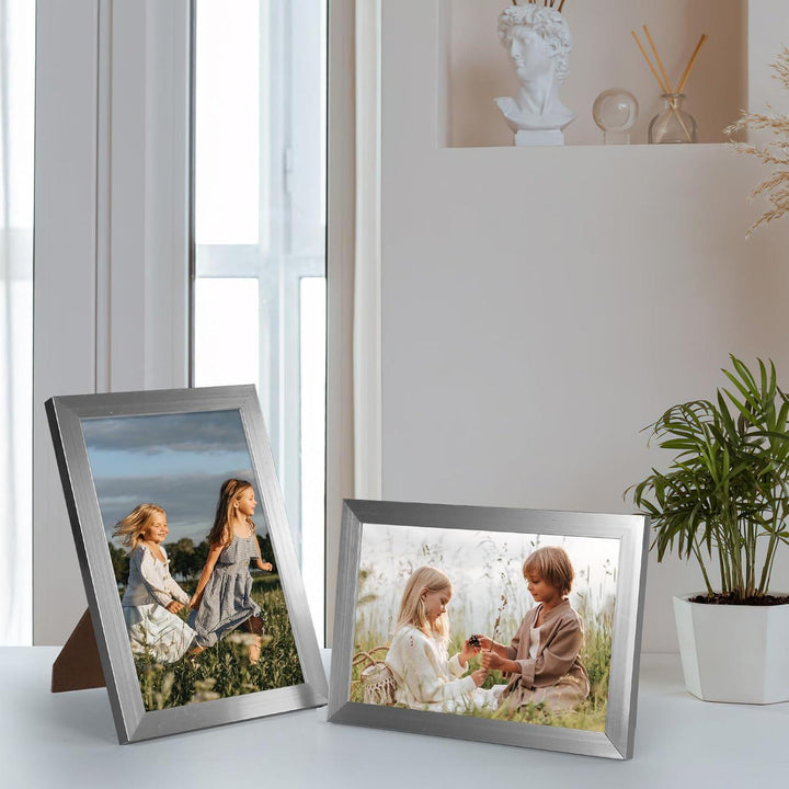 Bilderrahmen 9x13 cm 18er-Set | Fotorahmen für Wand und Tisch mit flexibler Aufstellung und einfacher Montage für Galeriewände