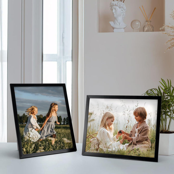 Bilderrahmen 20x25 cm 18er-Set | Fotorahmen für Wand und Tisch mit flexibler Aufstellung und einfachem Bildwechsel für Galeriewände