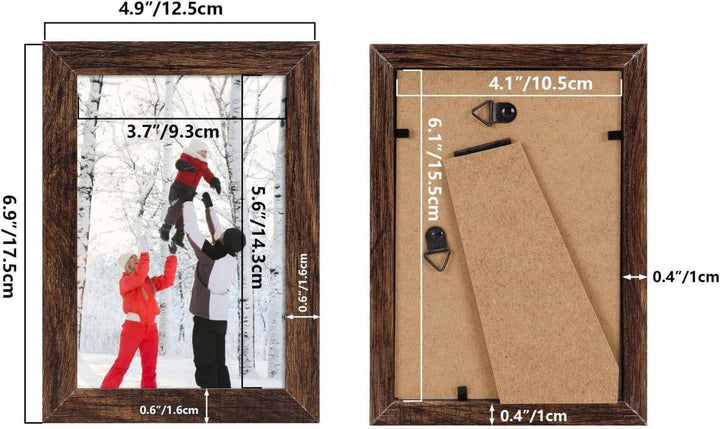 Bilderrahmen 10x15 cm 18er-Set | Fotorahmen für Wand und Tisch mit flexibler Aufstellung und einfacher Montage für Galeriewände