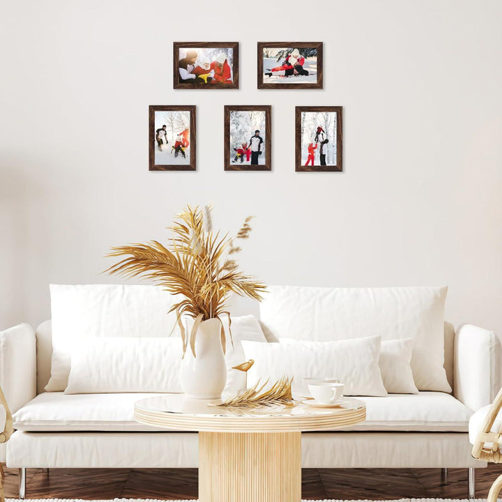 Bilderrahmen 10x15 cm 18er-Set | Fotorahmen für Wand und Tisch mit flexibler Aufstellung und einfacher Montage für Galeriewände